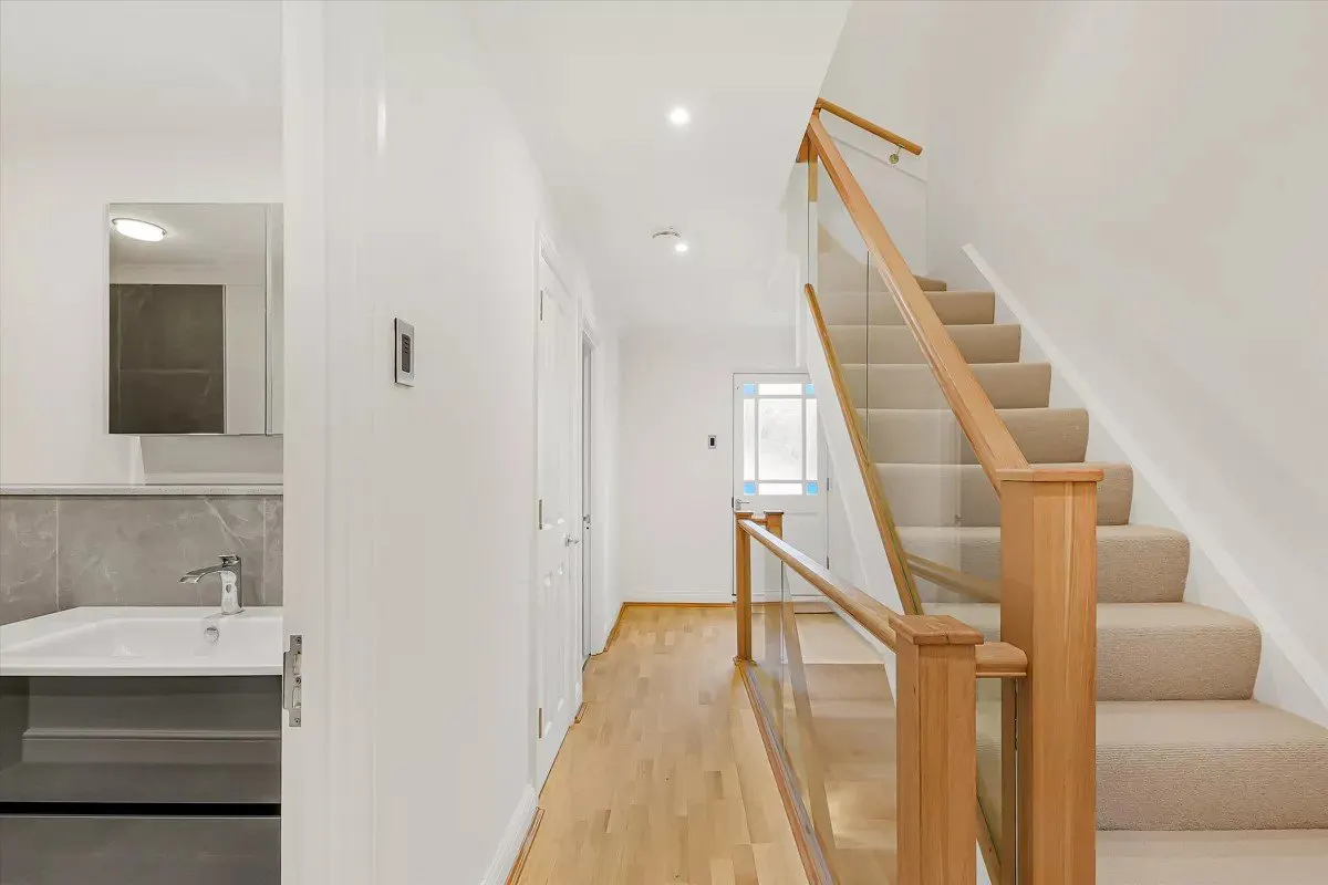 Hallway and staircase